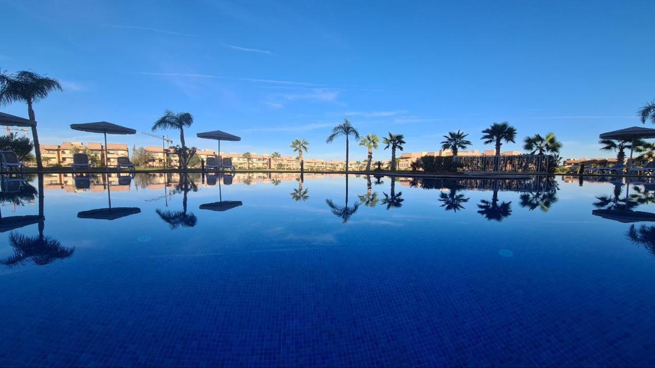 Appartement De Luxe Avec Jardin Vue Sur La Piscine Golf Securise 24H Sur 24 A 5 Minutes De L Aeroport Marrakesh Exterior foto