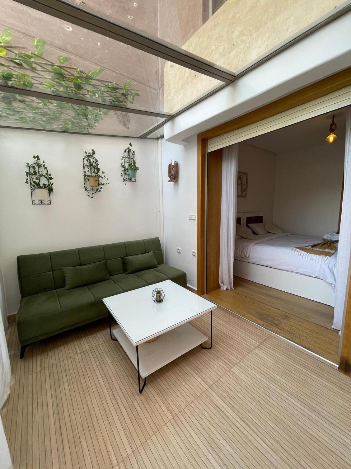 Appartement De Luxe Avec Jardin Vue Sur La Piscine Golf Securise 24H Sur 24 A 5 Minutes De L Aeroport Marrakesh Exterior foto
